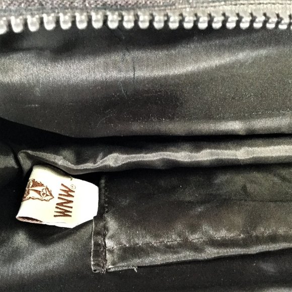 WNW Coconut Shell Woven Patchwork Purse Coconut - Picture 6 of 6